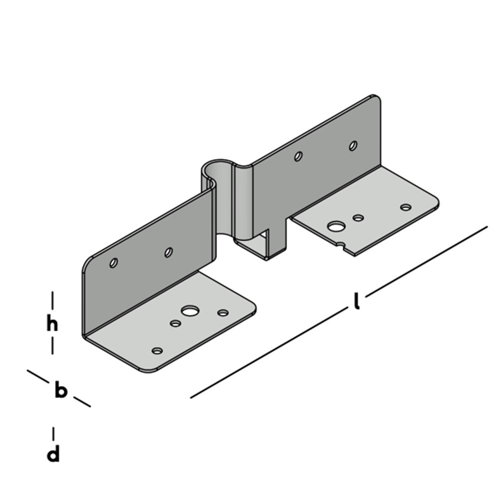 lijmmuurplaat ankerplaat sv-4