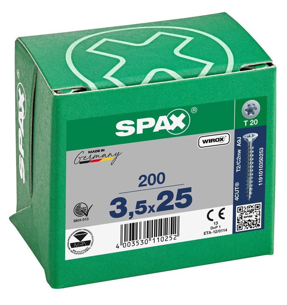 spaanplaatschroef wirox spax-5