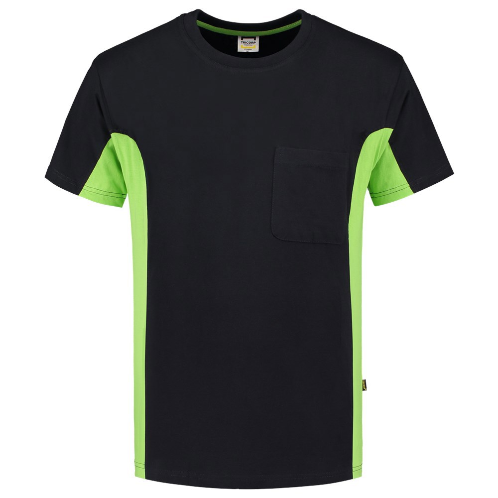 T-shirt bicolor borstzak tricorp-3