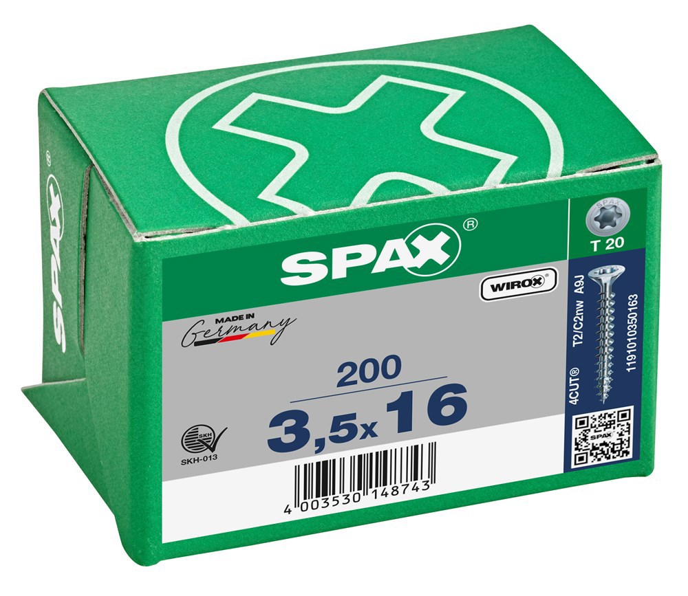 spaanplaatschroef wirox spax-5