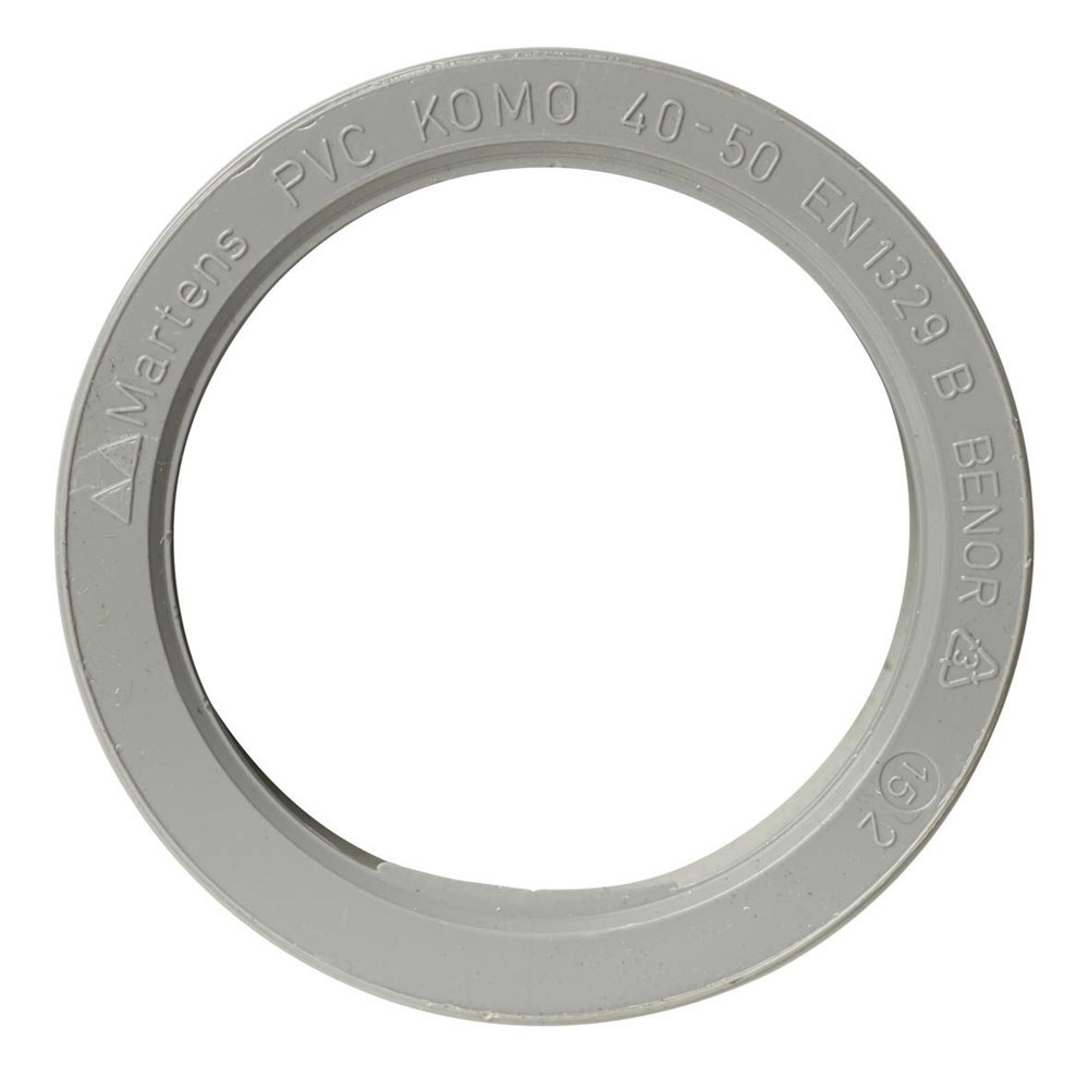 verloopring centrisch pvc grijs rwa-3