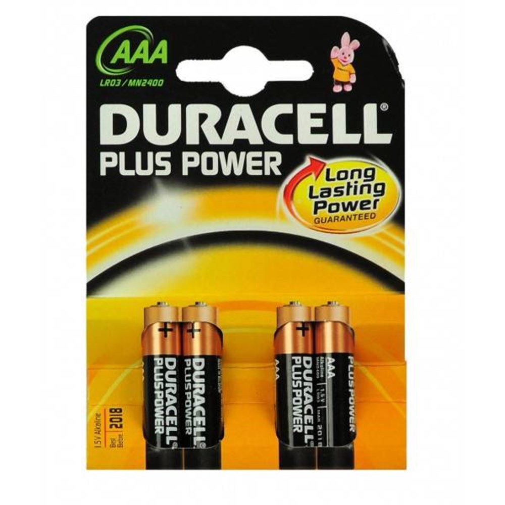 batterijen potlood duracell plus-3