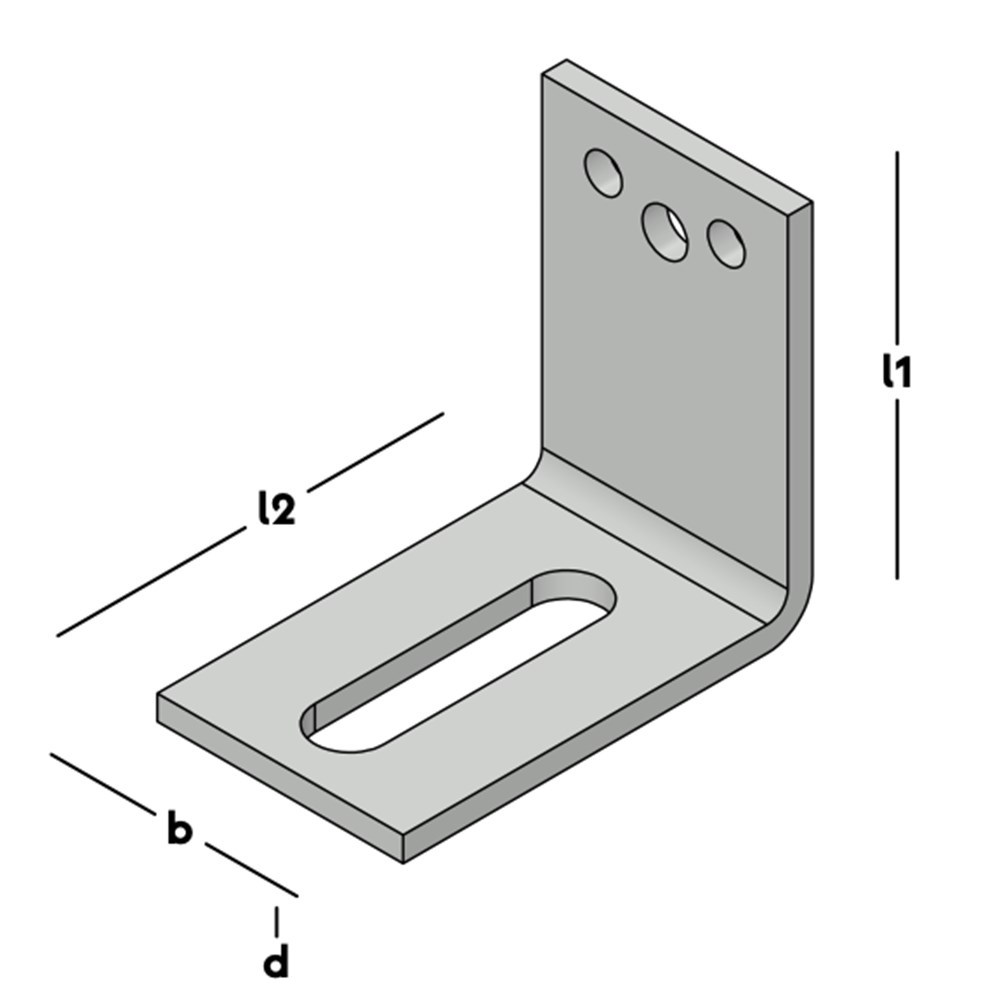 hoekanker zwaar zonder ril sv-3