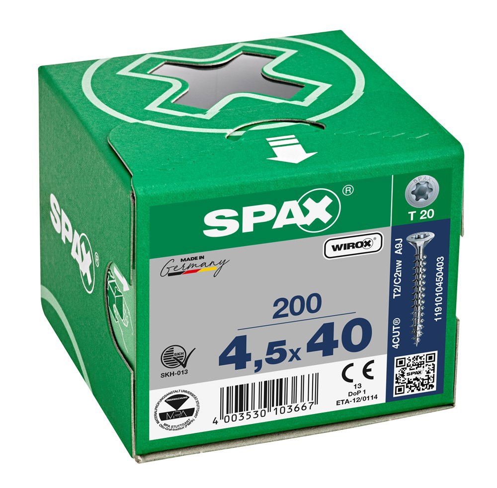 spaanplaatschroef wirox spax-5
