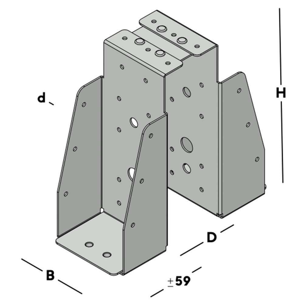 balkdrager gbs dubbel sv-4