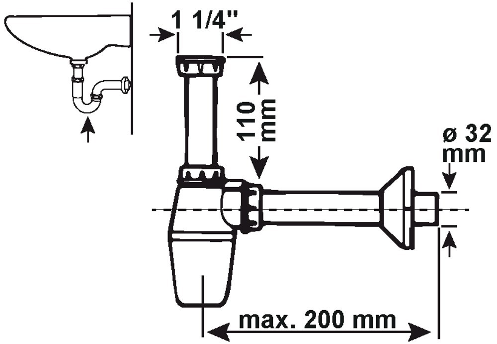 bekersifon wit viega-4