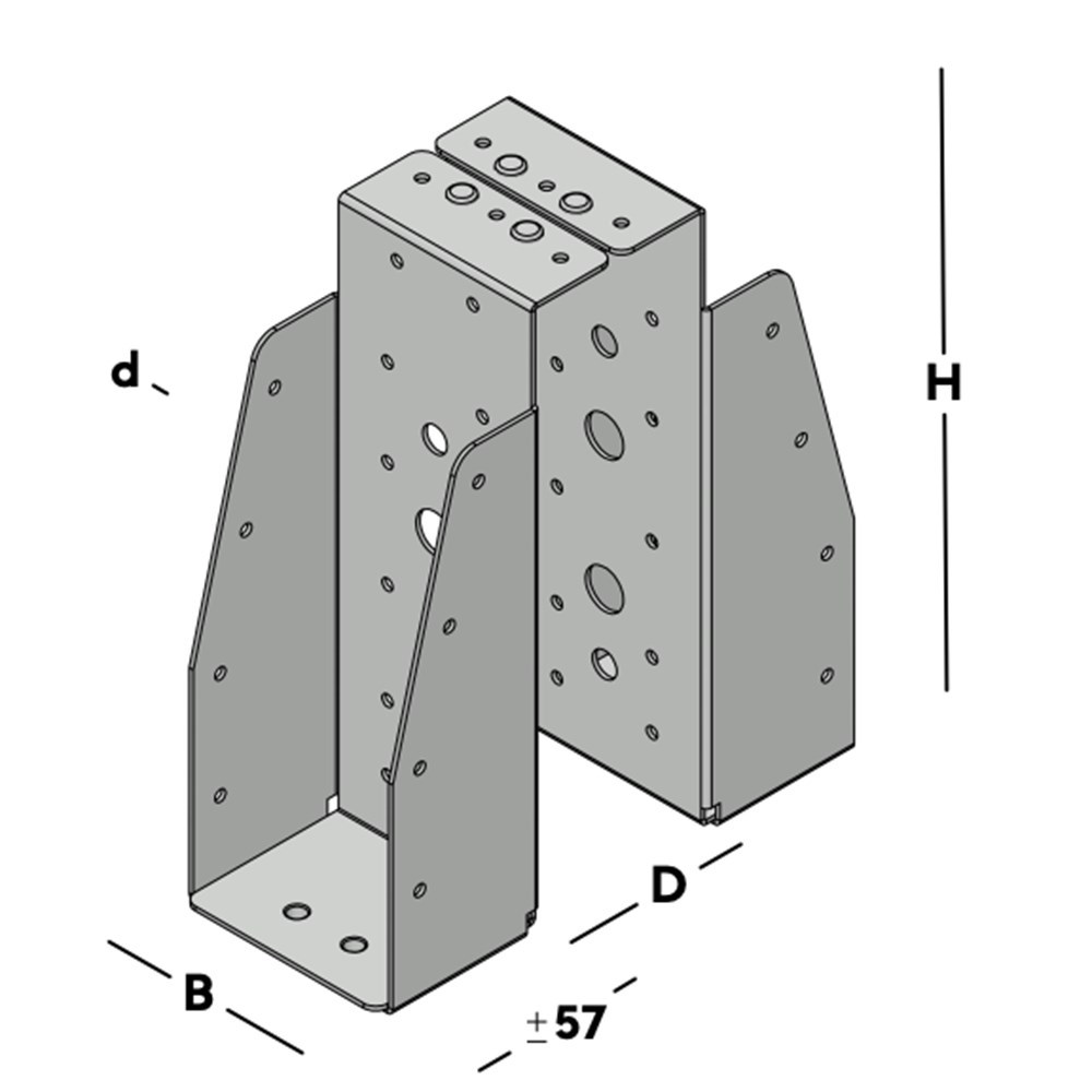 balkdrager gbs dubbel sv-4