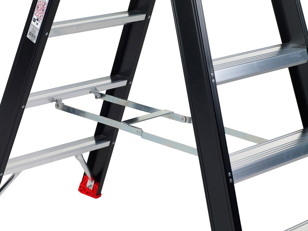trapladder dubbel aluminium zwart altrex-4