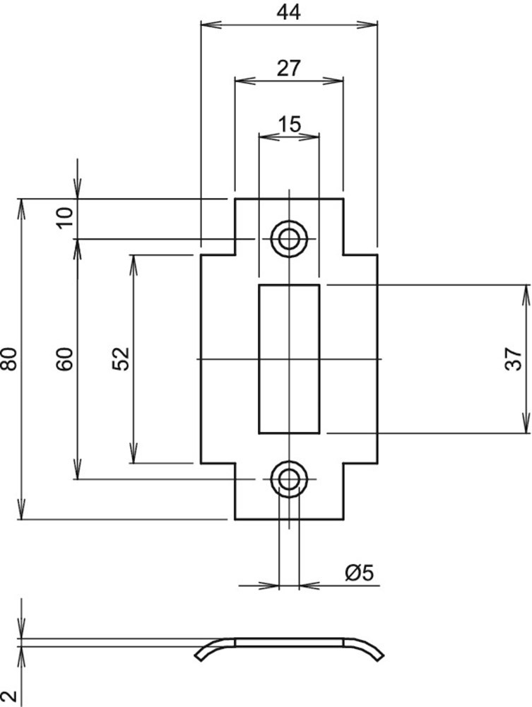 sluitplaat messing lips-3