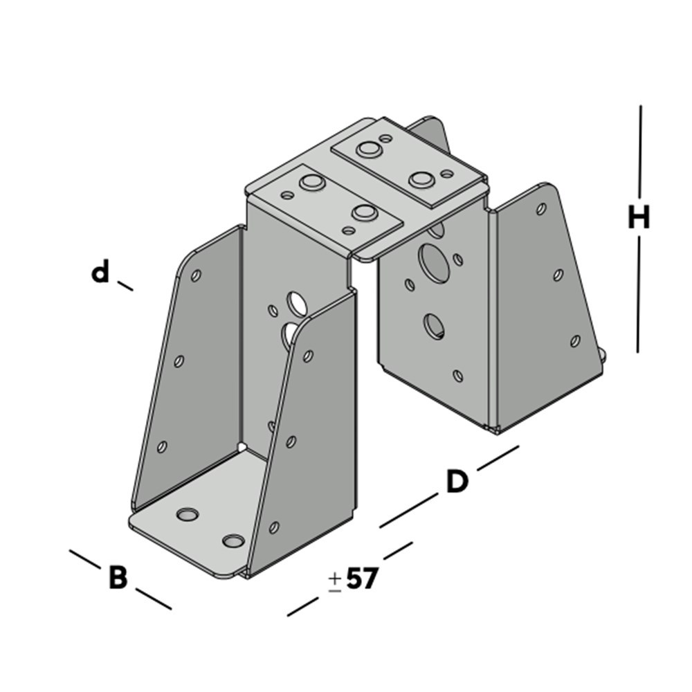 balkdrager gbs dubbel sv-4