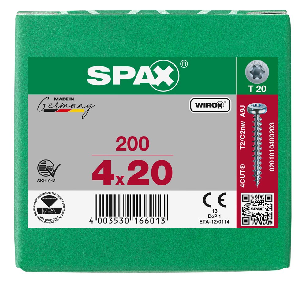 spaanplaatschroef wirox spax-7
