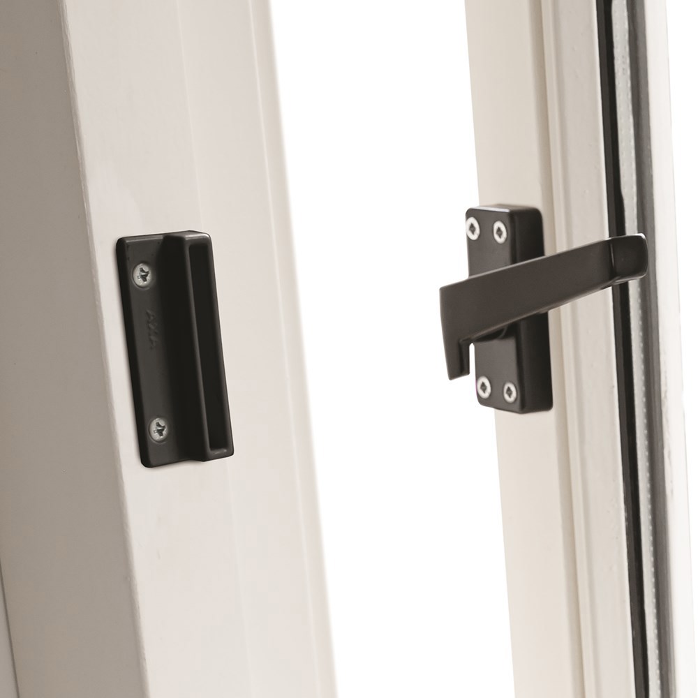 raamsluiting aluminium zwart axa-5