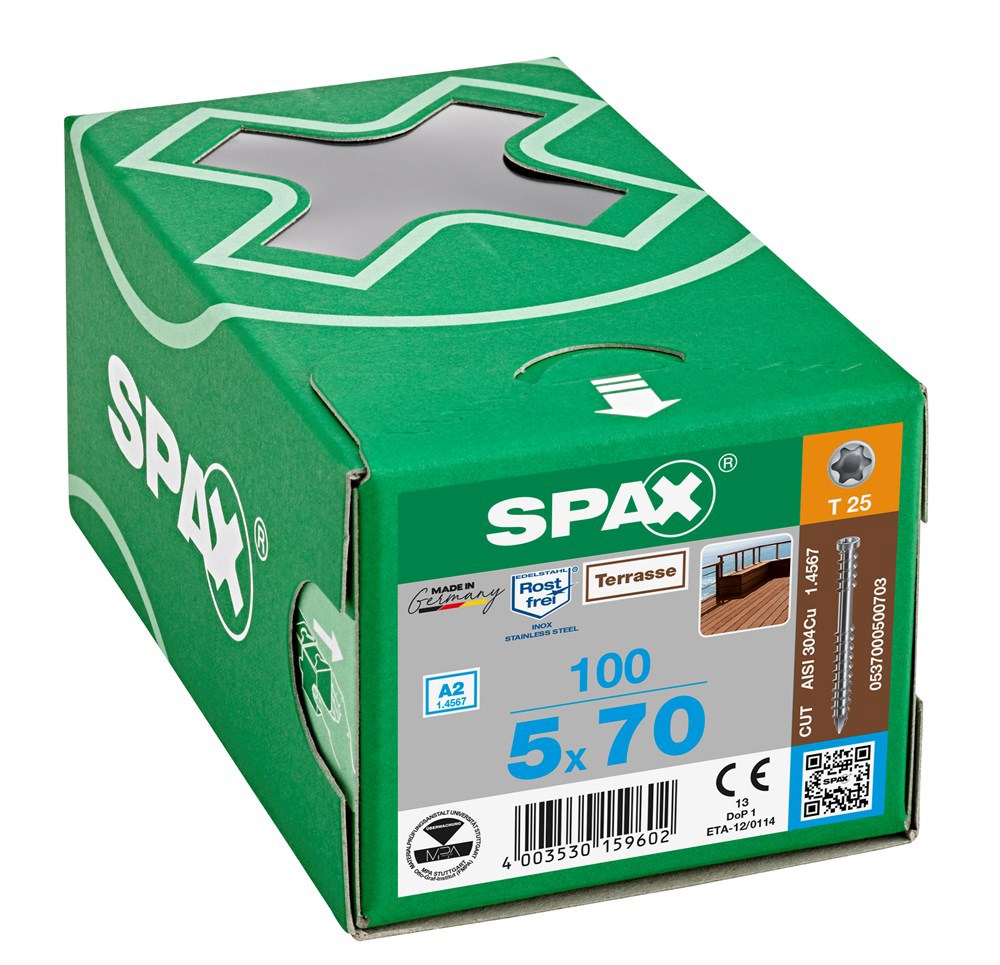 vlonderschroef rvs a2 spax-5