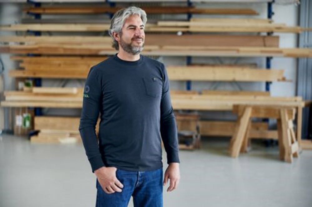 T-shirt lange mouw basic festool-4