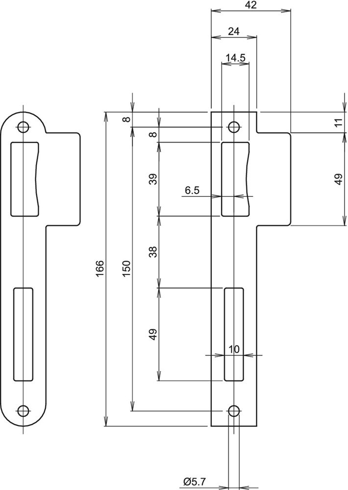 sluitplaat rvs lips-3