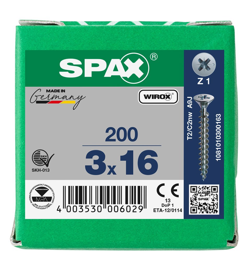 spaanplaatschroef wirox spax-7