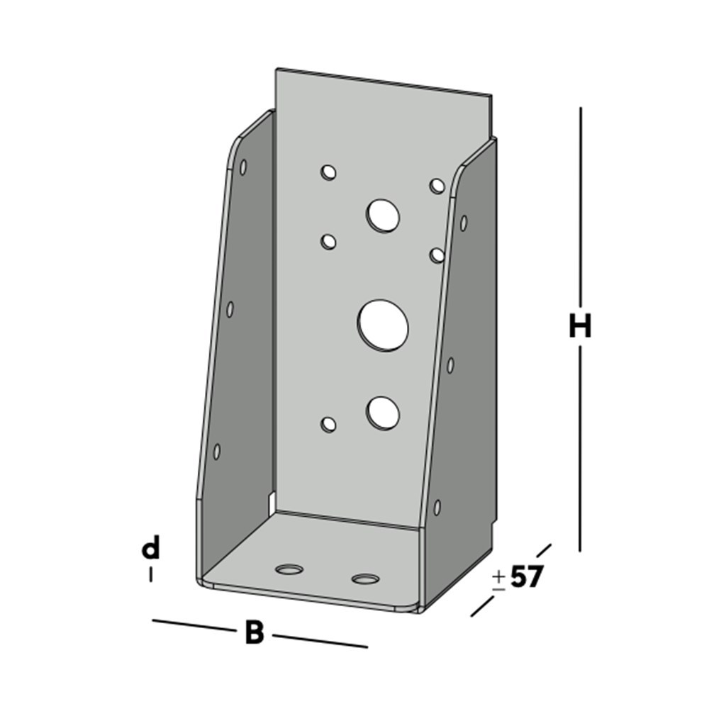 balkdrager gbs zonder lip sv-3