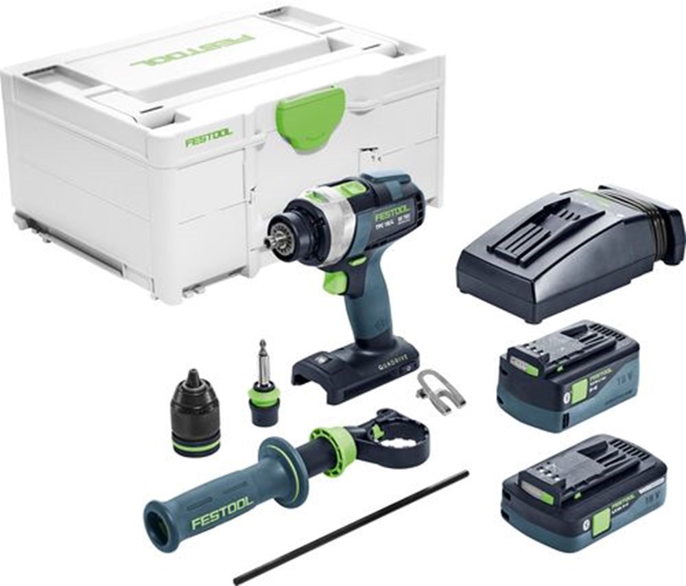 accu klopboor-/ schroefmachine festool