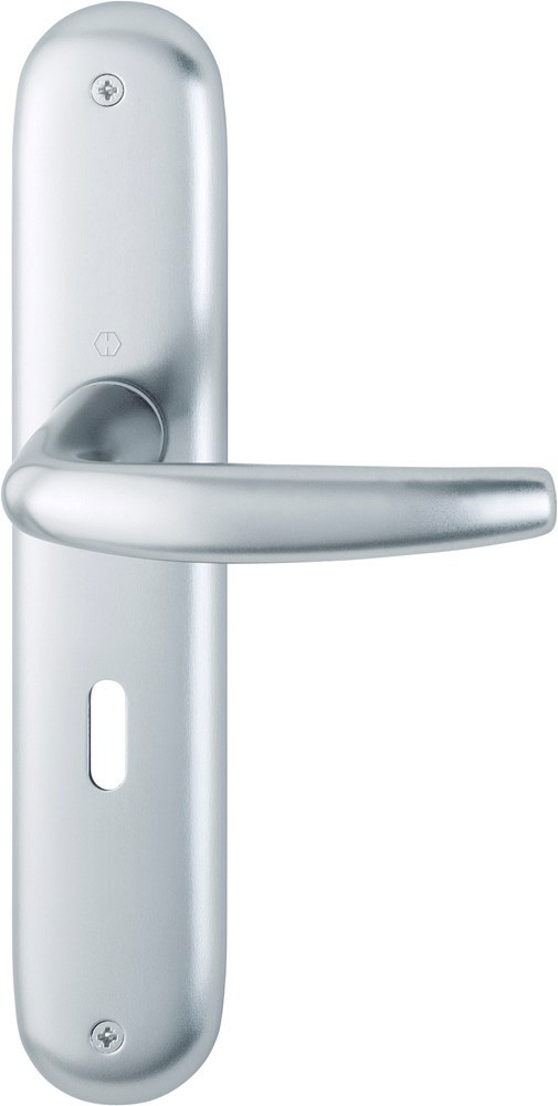 deurkrukgarnituur aluminium f1 hoppe