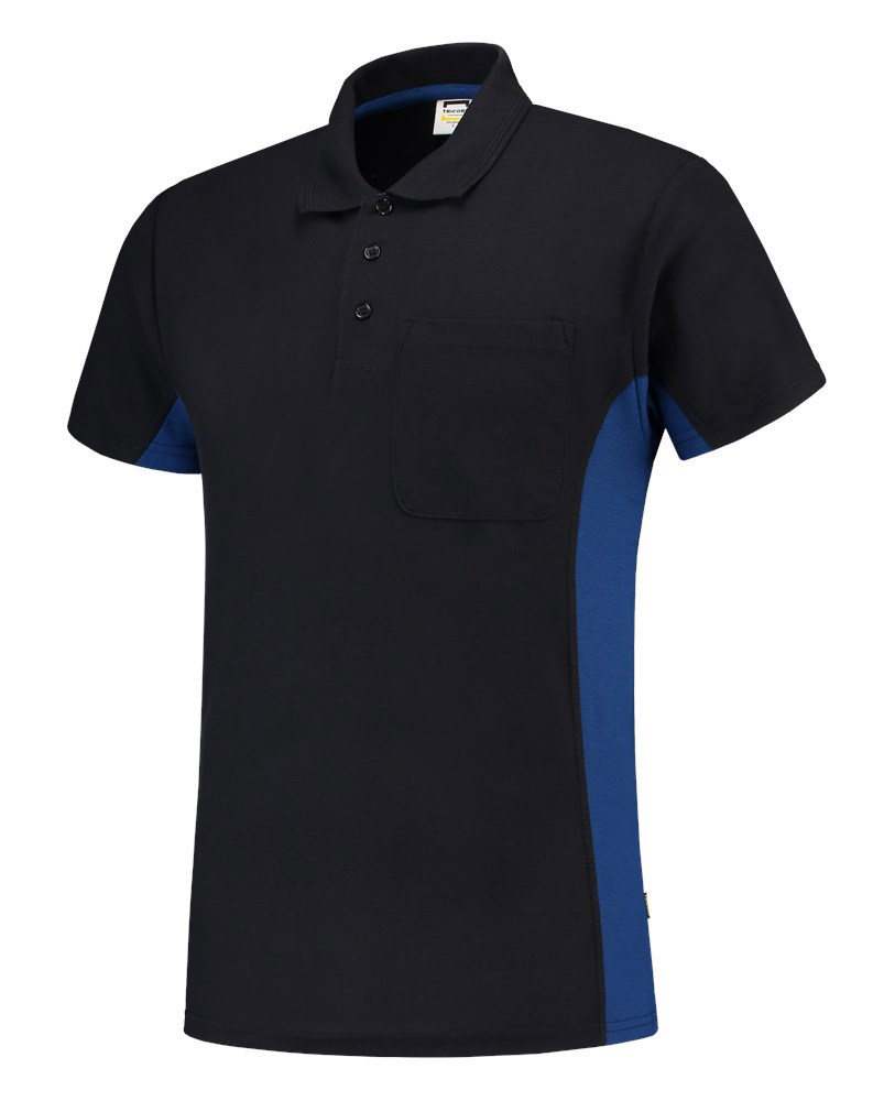 poloshirt bicolor borstzak tricorp