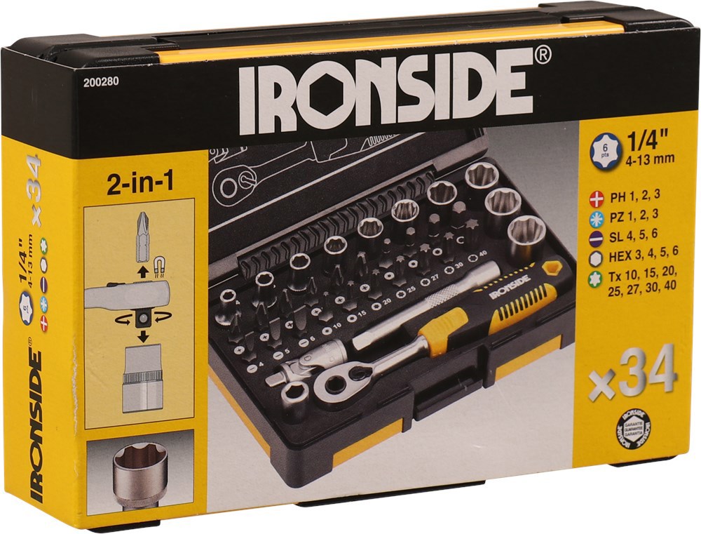 dopsleutel-/bitset ironside-7