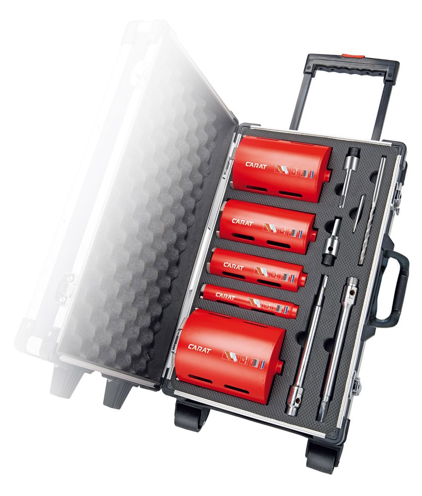 diamantboorset droog carat