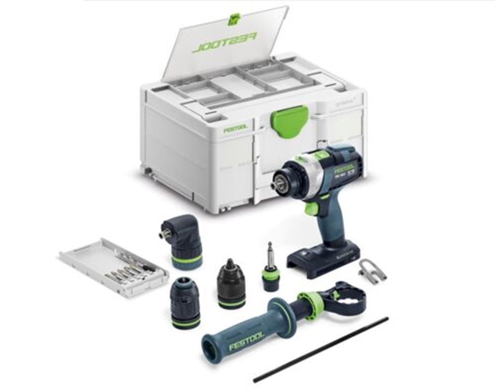 accu klopboor-/ schroefmachine festool