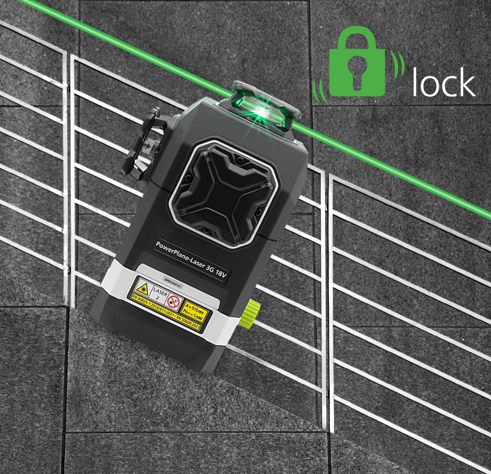 accu kruislijnlaser groen laserliner-12