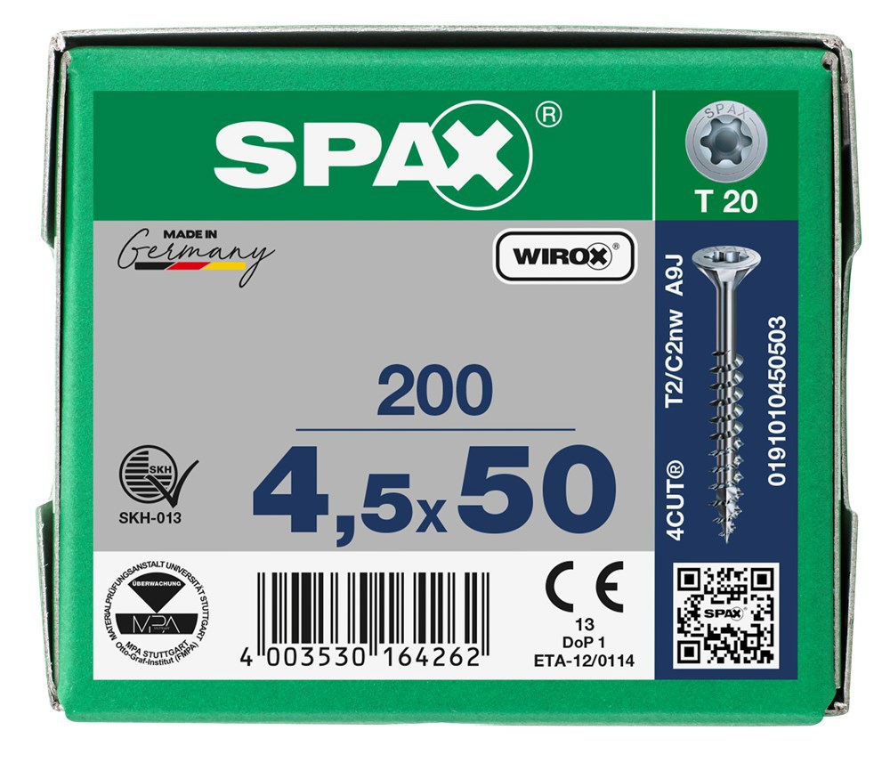 spaanplaatschroef wirox spax-7