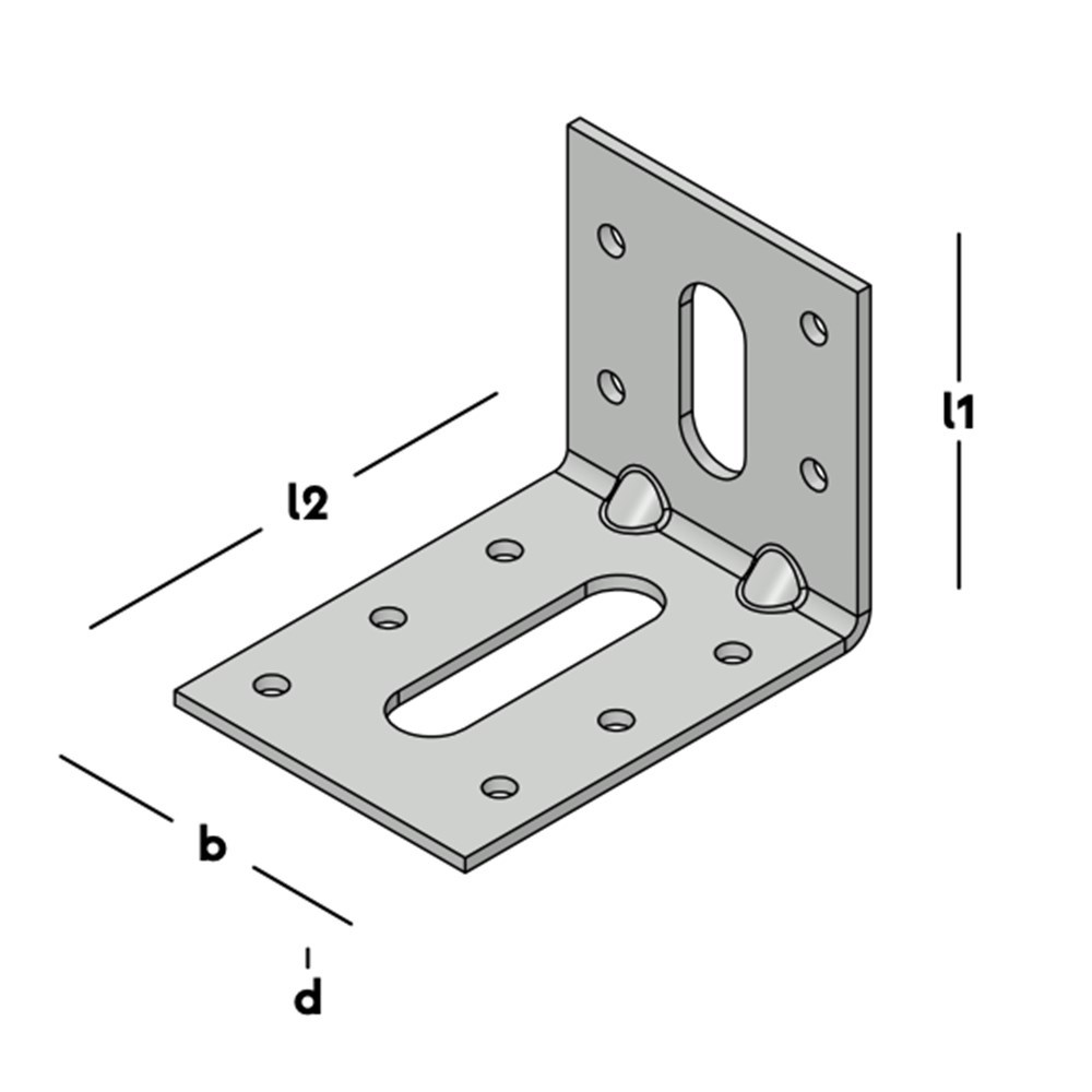 hoekanker zonder ril zm-3