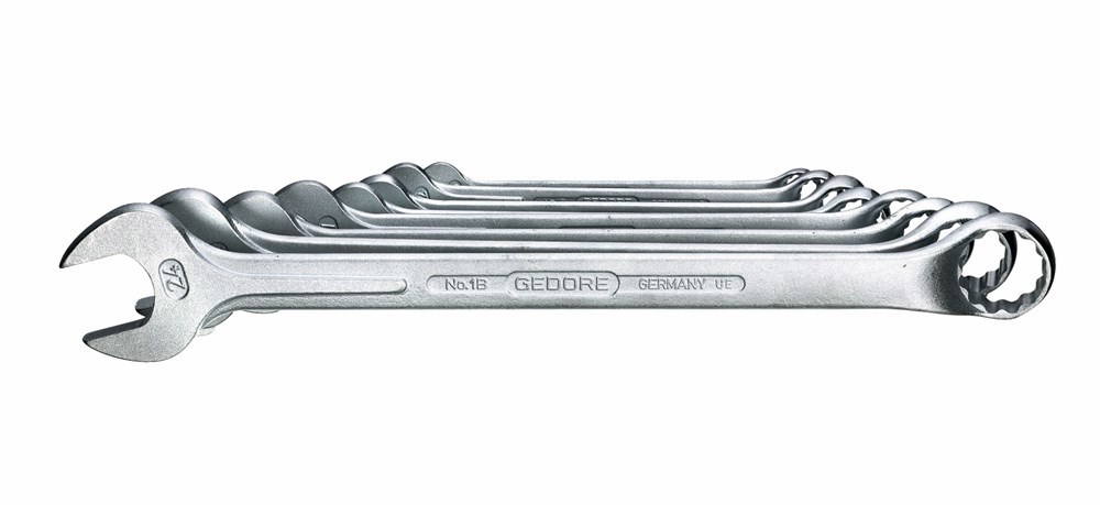 ring/steeksleutelset metrisch gedore