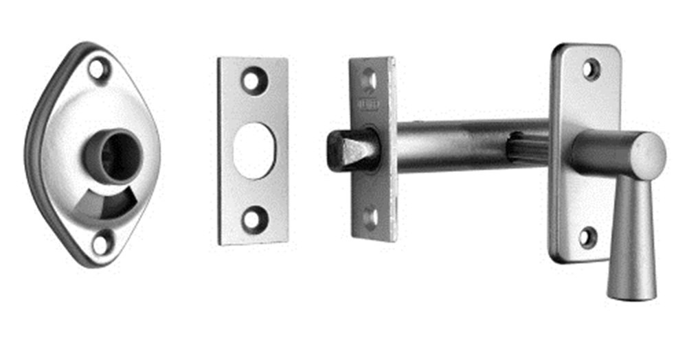 insteekgrendel wc aluminium nemef