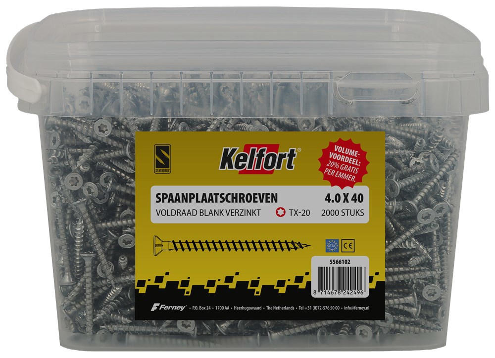 spaanplaatschroef verzinkt kelfort emmer