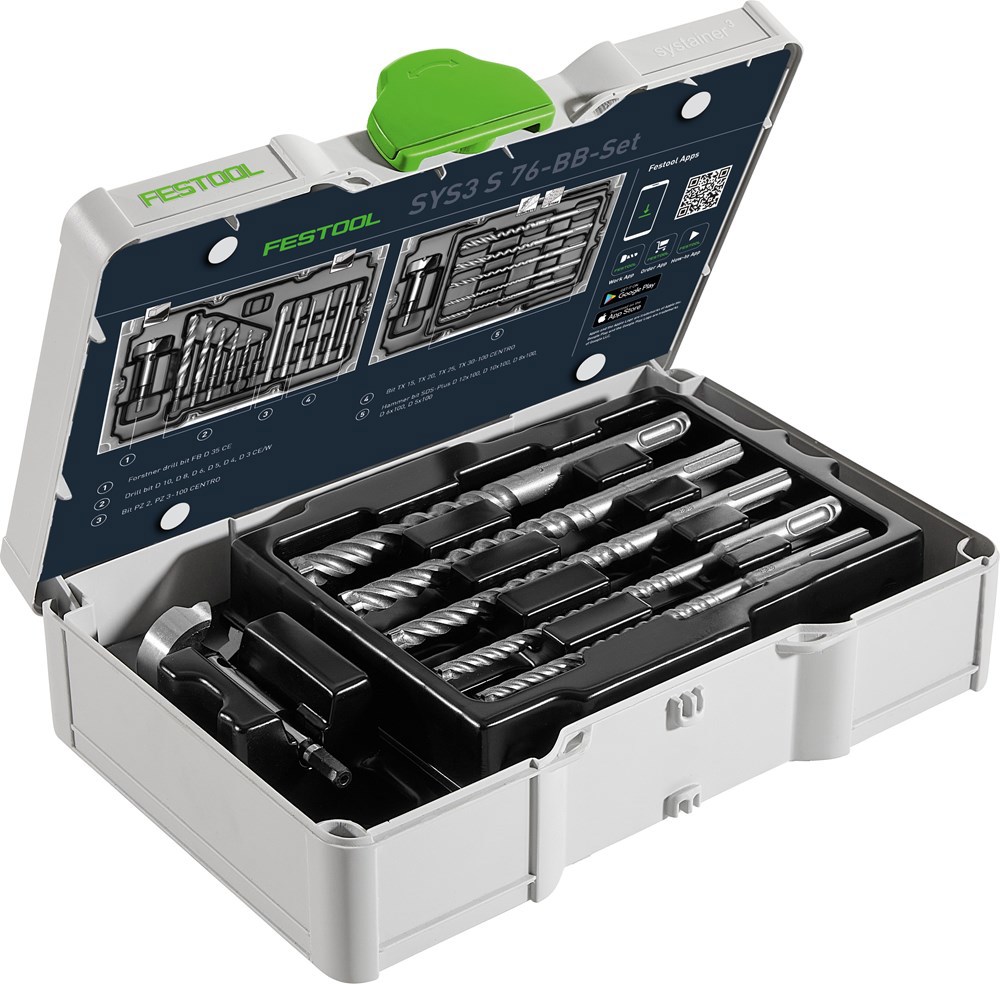 boor-/schroefbitset festool