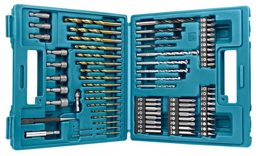 boor-/schroefbitset makita-6