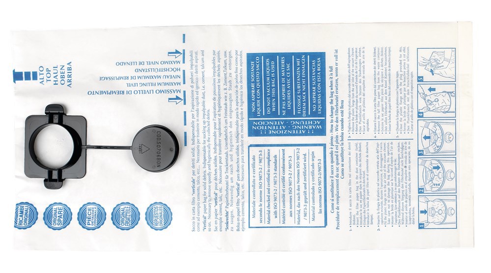 stofzakken papier makita