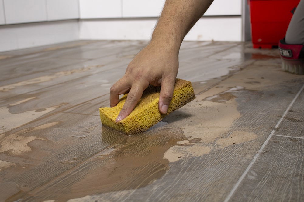 spons met schuurzijde rubi-5