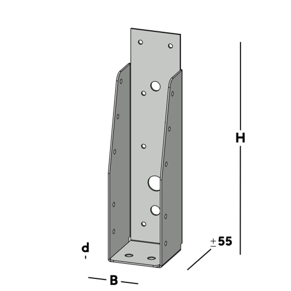 balkdrager gbs zonder lip sv-3