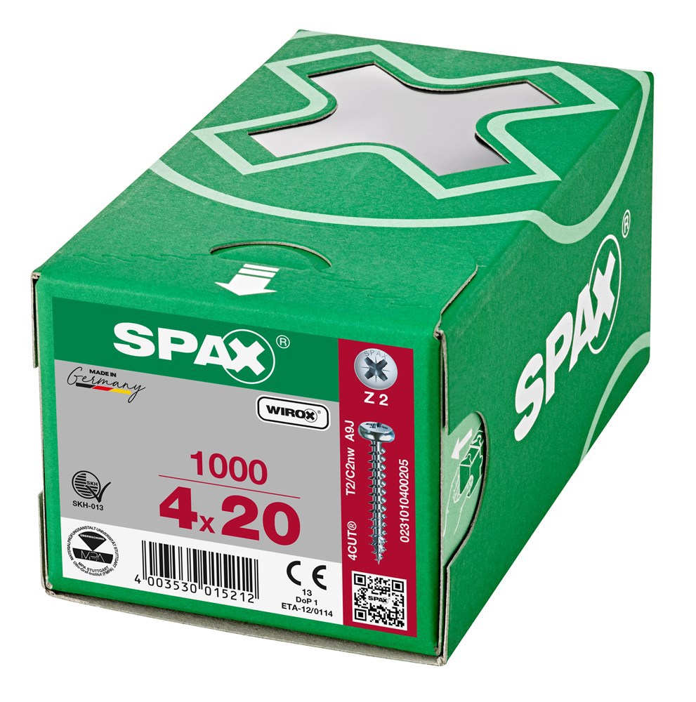spaanplaatschroef wirox spax-6