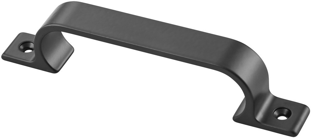 handgreep aluminium mat zwart hermeta