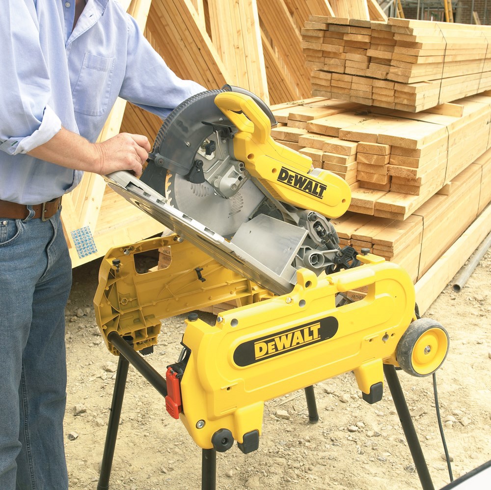 tafel-/afkortzaagmachine dewalt 305mm-9