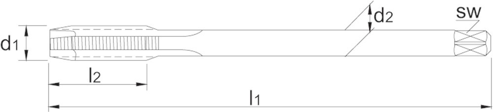 machinetap uni hss-e metrisch phantom-3