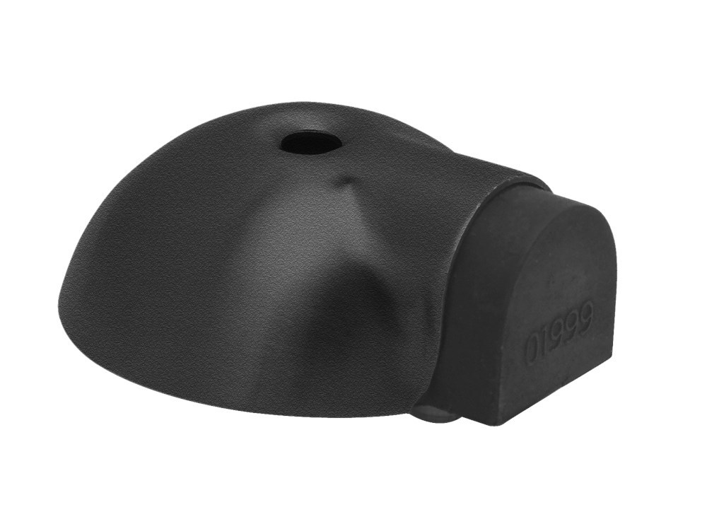 deurbuffer rvs a2 mat zwart oxloc