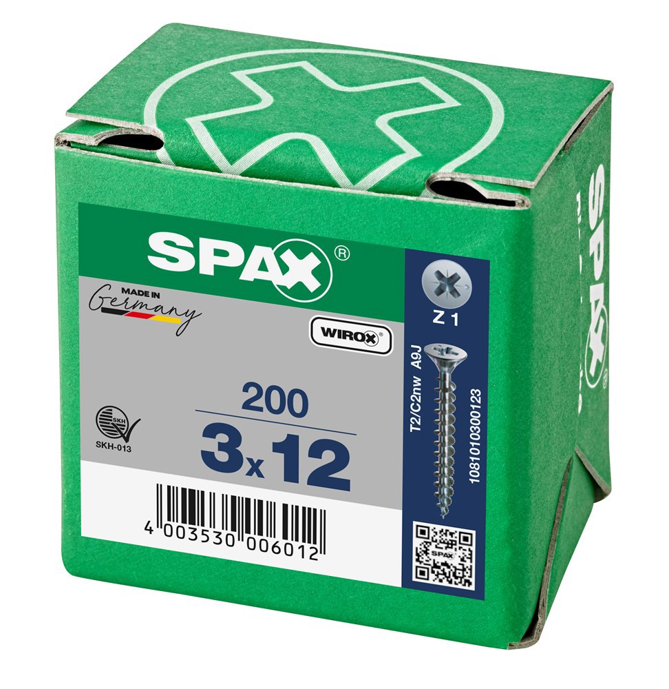 spaanplaatschroef wirox spax-6