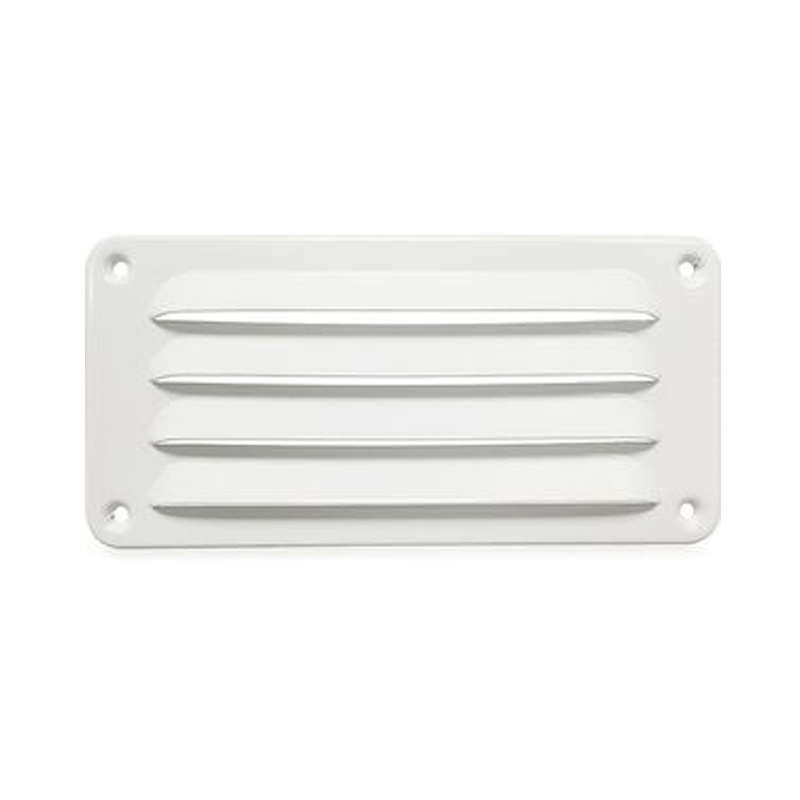 schoepenrooster aluminium wit gavo