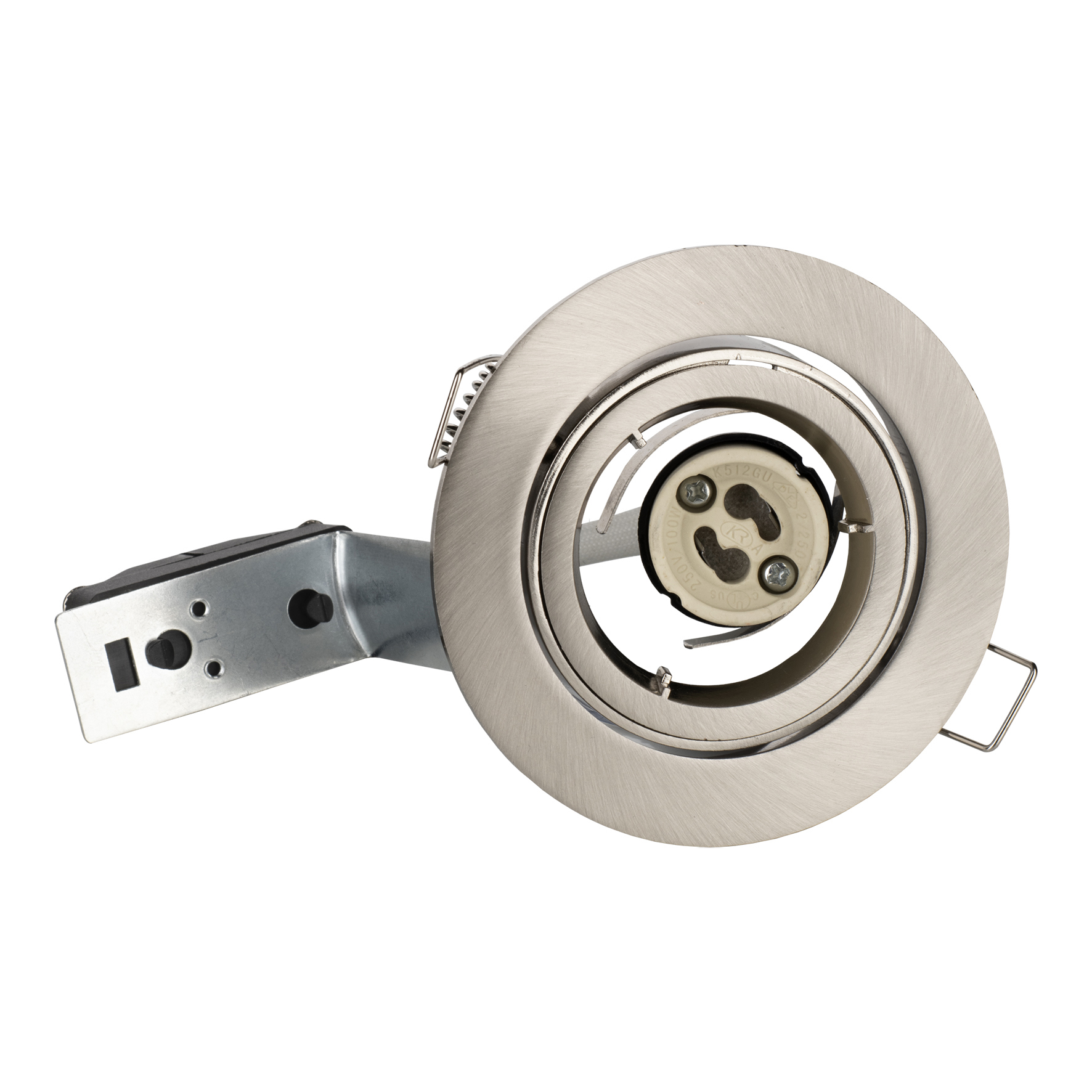 inbouwspot aluminium geborsteld bailey