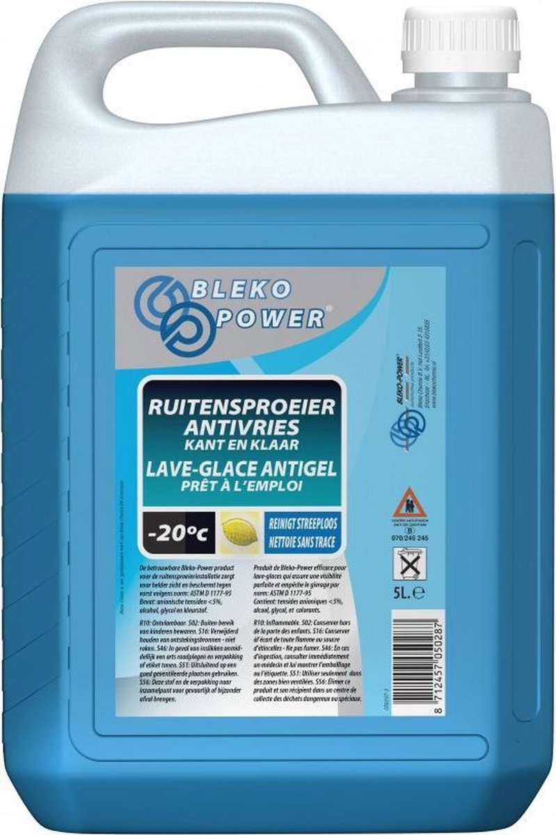 ruitenreiniger anti-vries