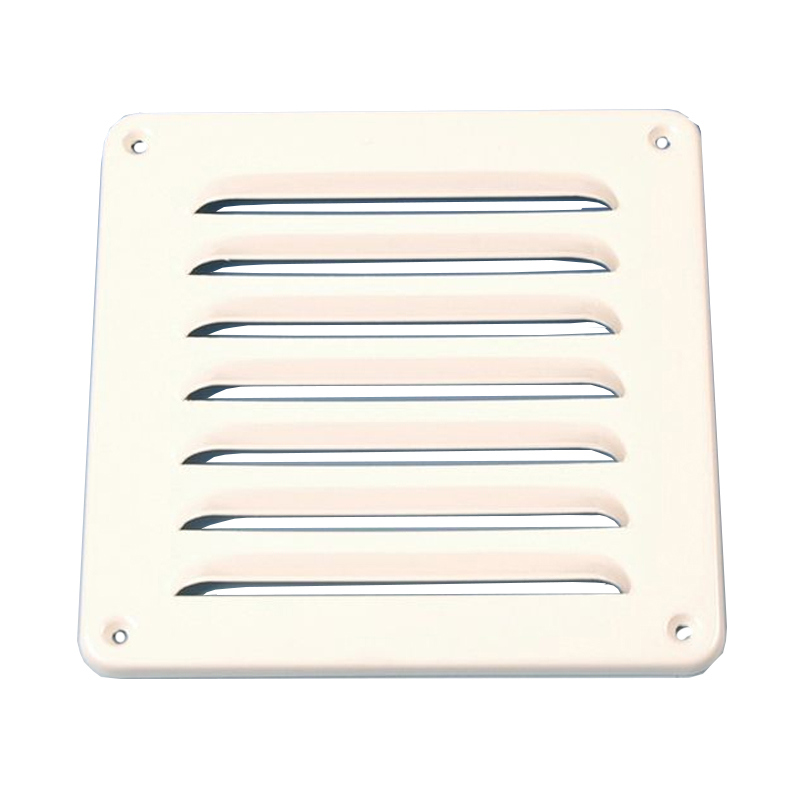 schoepenrooster aluminium wit gavo