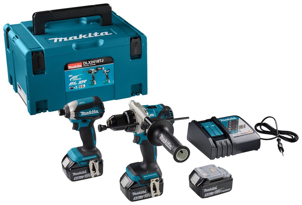 accu combiset makita 5.0Ah/18.0V
