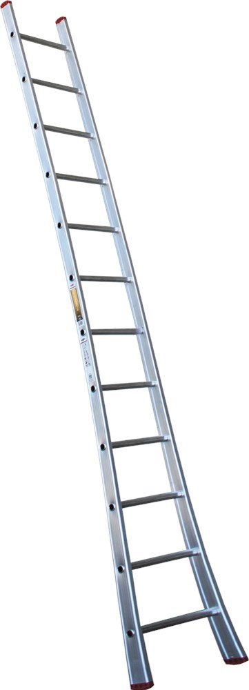 ladder enkel aluminium ongecoat kelfort